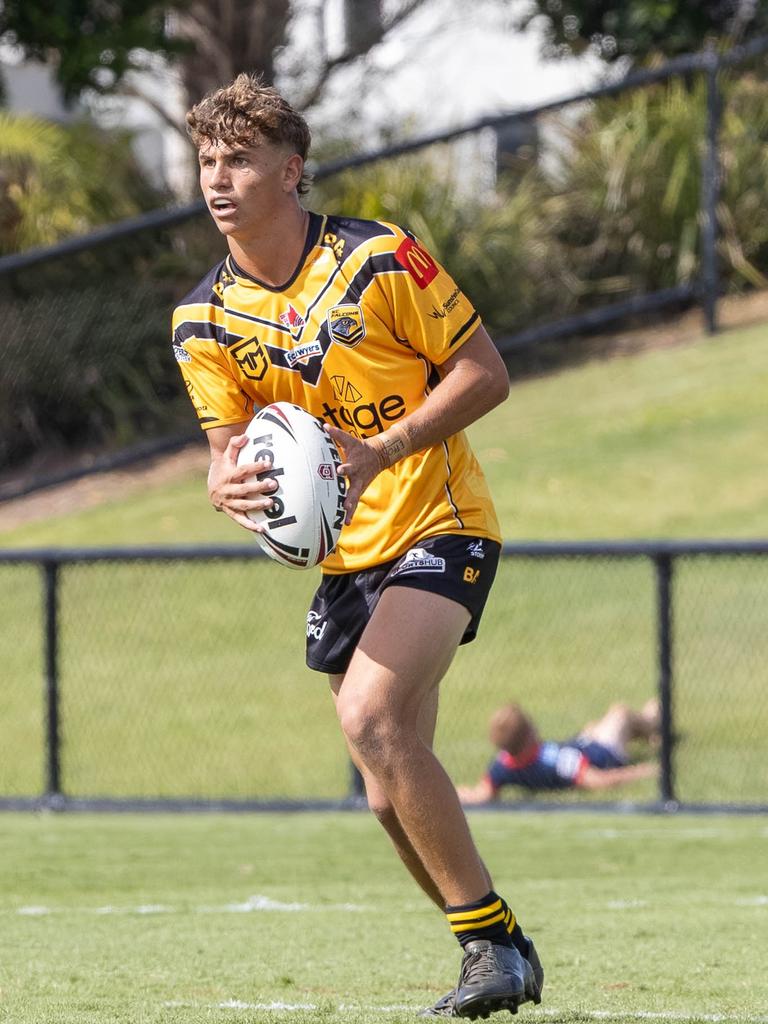 Sunshine Coast Falcons’ Koby Brown. Picture: Nicola Anne Photography.