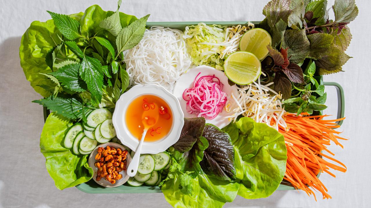 A fresh and healthy Vietnamese salad