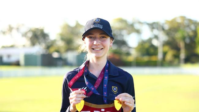 Jess Daldy was awarded the Melissa Bulow Medal for her 3-16 (four overs) bowling performance.