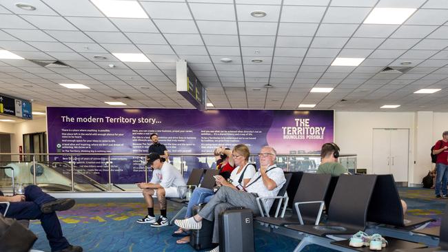 Passenger disruption is expected during two years of Darwin Airport upgrades. Picture: Floss Adams.