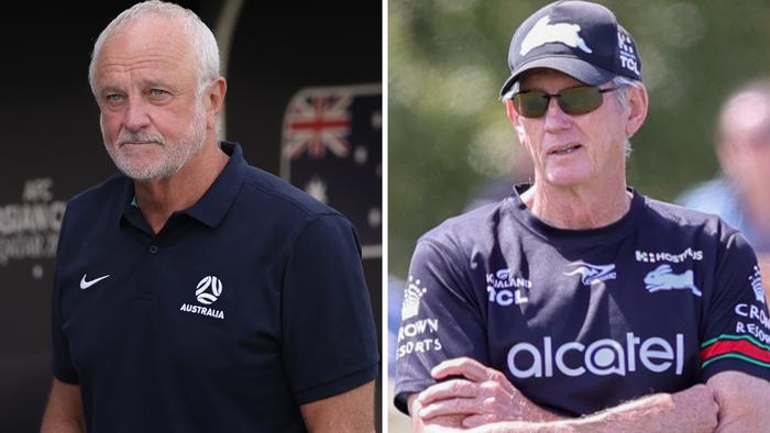 Graham Arnold and Wayne Bennett