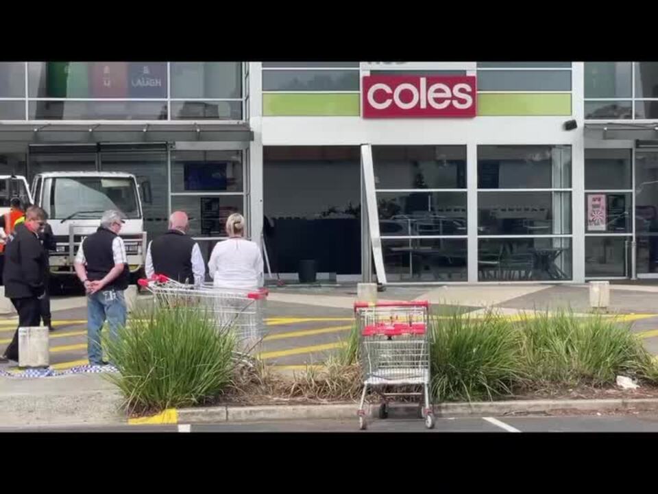 Police investigate Burnside Hub attempted ram raid