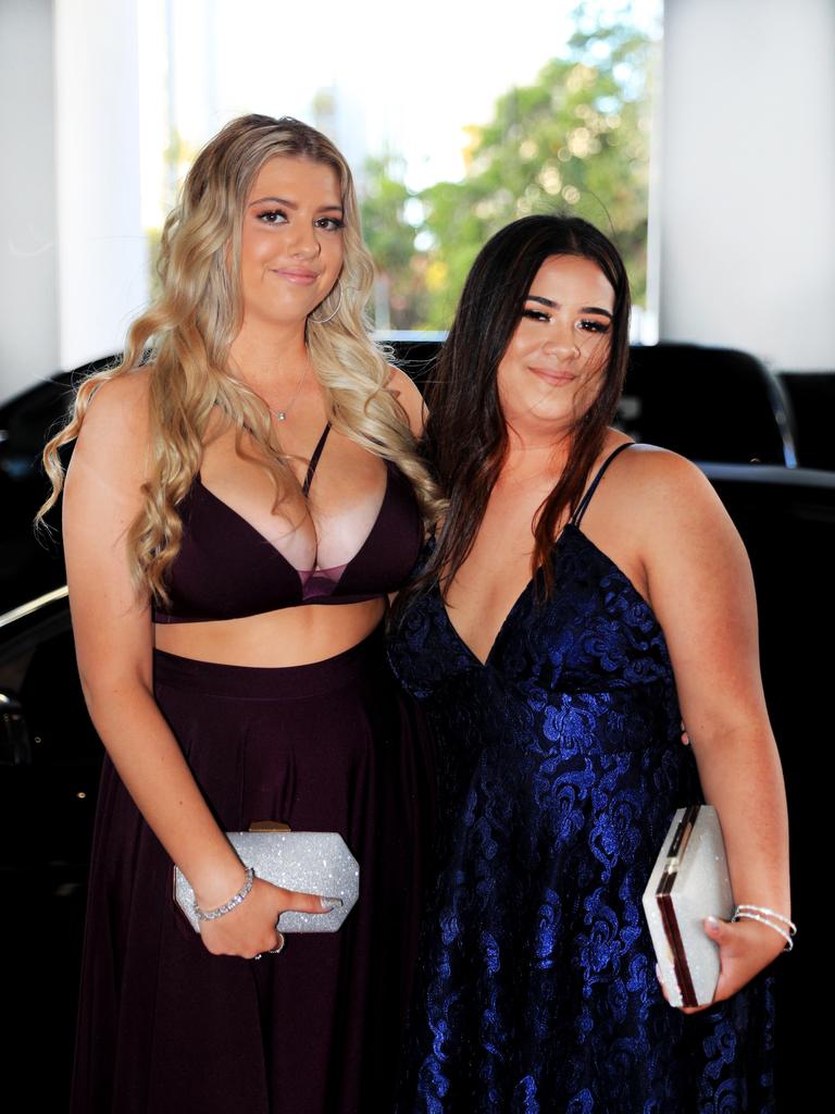 20th November 2020, - Jasmin Keremeta and Tori Lameras - Upper Coomera State High formal held at Mantra on View Surfers paradise, Gold Coast. Photo: Scott Powick Newscorp