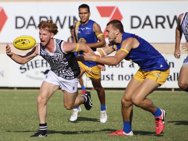 Wanderers will face Palmerston Magpies in Round 13 of the NTFL Men's Premier League at TIO Stadium. Picture: Celina Whan/AFLNT Media