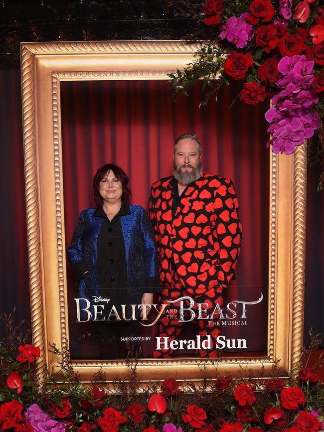 Opening night: Beauty and The Beast at Her Majestys Theatre, Melbourne. Picture: Josie Hayden