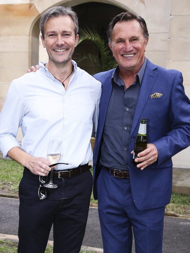 Craig Hall and Frankie J Holden. Picture: Justin Lloyd