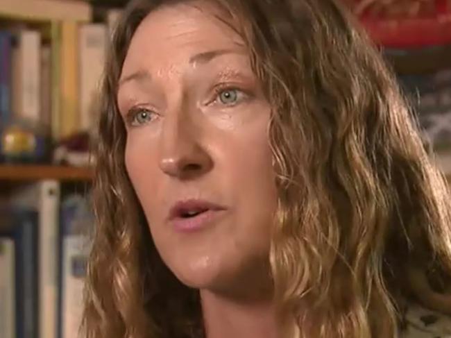 Perth massage therapist and vegan Cilla Carden took her neighbours to court over the smell of their barbecue. Picture: Nine News/Channel 9