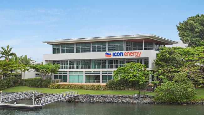 The Icon Energy headquarters at Broadbeach Waters. Photo: Supplied