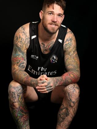 Dane Swan tattoos: Former Collingwood legend banned from head, neck ...