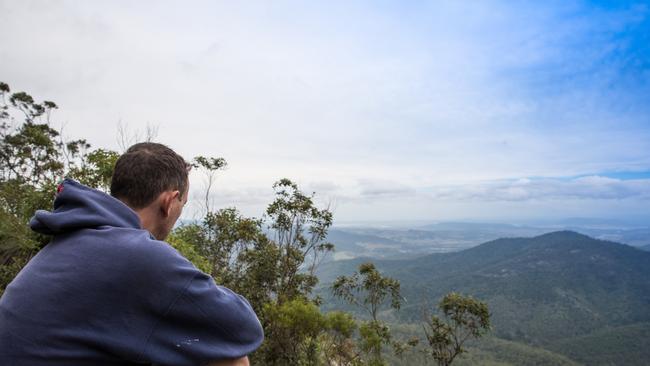 Somerset walk lookout viewing Mount Mee. Picture: Visit Moreton Bay Region