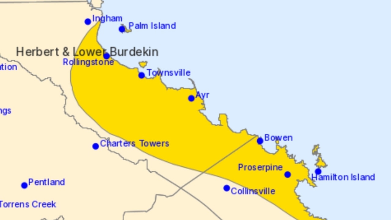 Local Disaster Management Groups (LDMG) issued severe weather warnings on Friday morning for “heavy, locally intense rainfall” stretching from Ingham to Mackay.