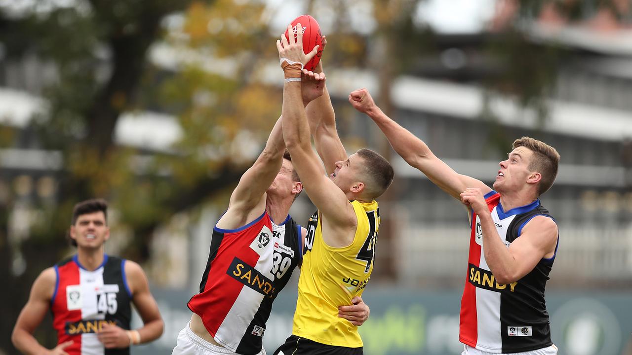 Callum Coleman-Jones caught the eye of recruiters in his side’s win over Sandringham on Friday. Picture: Getty Images