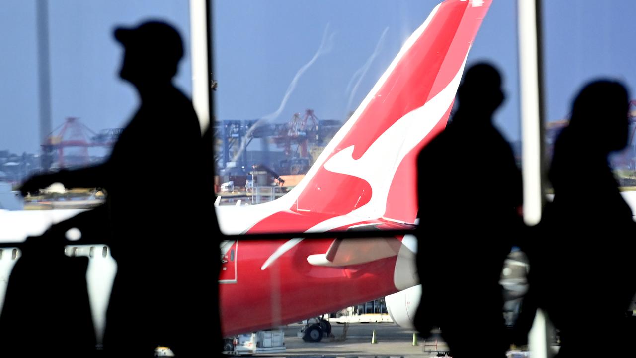 Qantas will start rolling out its new boarding procedure at the four major airports from June 3. Picture: NCA NewsWire/Jeremy Piper