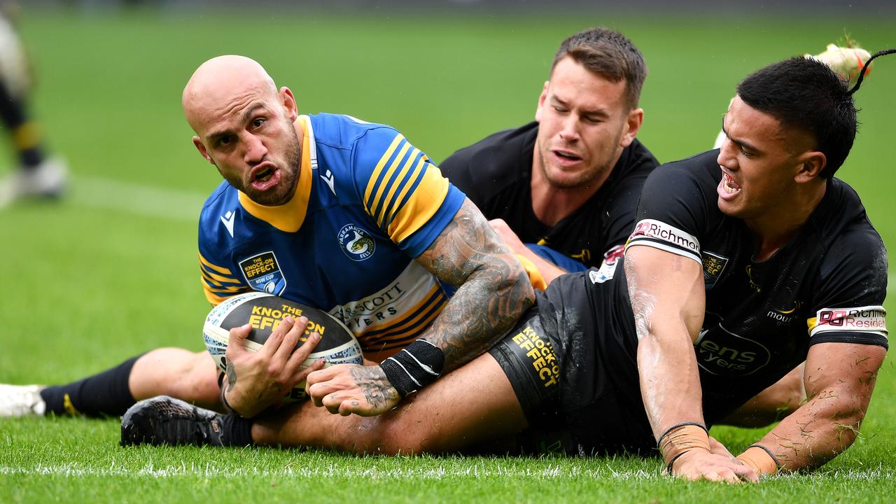 Blake Ferguson’s career is in limbo after his arrest in Japan. Picture: NRL Photos