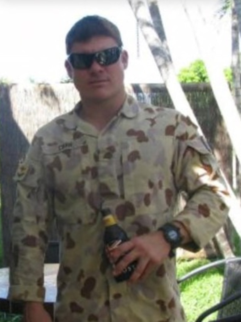 <b>Private Bradley Wayne Carr:</b> Born on Remembrance day November 11, 1984 and died on Anzac Day. Private Bradley Carr, 34, went back and forth with the Department of Veterans’ Affairs for six years, after his discharge in 2012. After joining the army in 2007, Mr Carr was deployed to Afghanistan two years after and left the army in 2012. He endured years of physical pain after being prescribed pain killers to mask the various injuries he had acquired during his service in the army. Died on April, 25, 2019, aged 34.