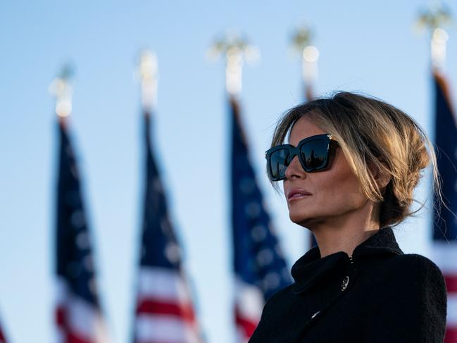 Melania Trump is refusing to put her differences with Jill Biden aside. Picture: AFP