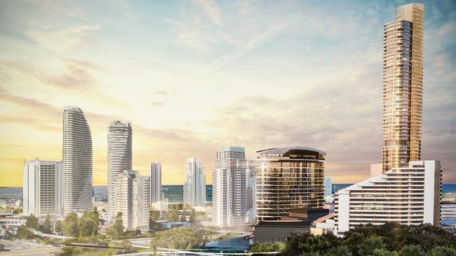 Construction of a third tower at Jupiters is expected to start next year, subject to successful apartment pre-sales.