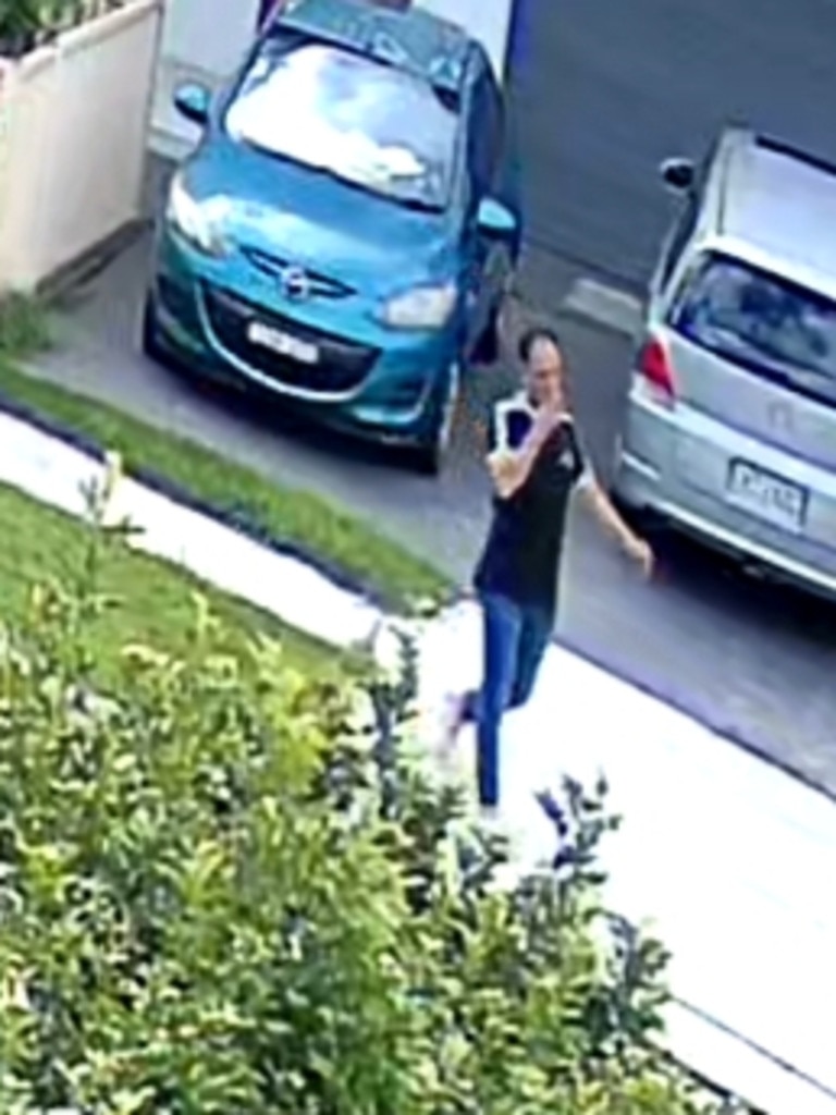 Images of a man police would like to speak to as part of their investigation have been released by authorities. Picture: NSW Police