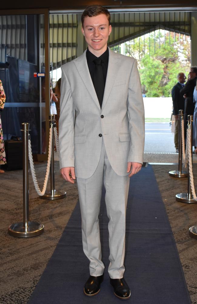 Jacob Straughan at the Sunshine Coast Grammar School formal 2023. Photo: Jorina Maureschat