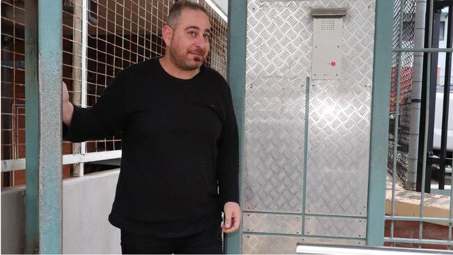 Michael Jacob leaving the Southport watch-house after being charged. Picture: Glenn Hampson