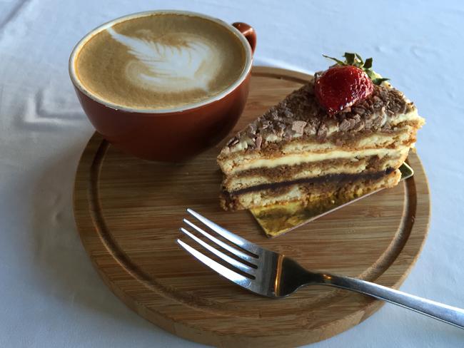 Coffee and cake. Picture: Jenifer Jagielski