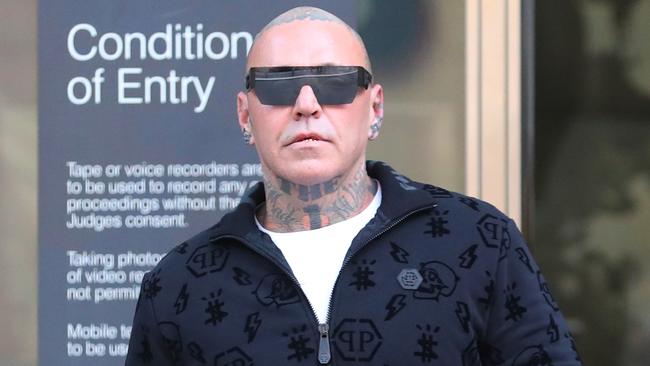 Toby Mitchell got his ink covered as soon as he left the Mongols. Picture: David Crosling