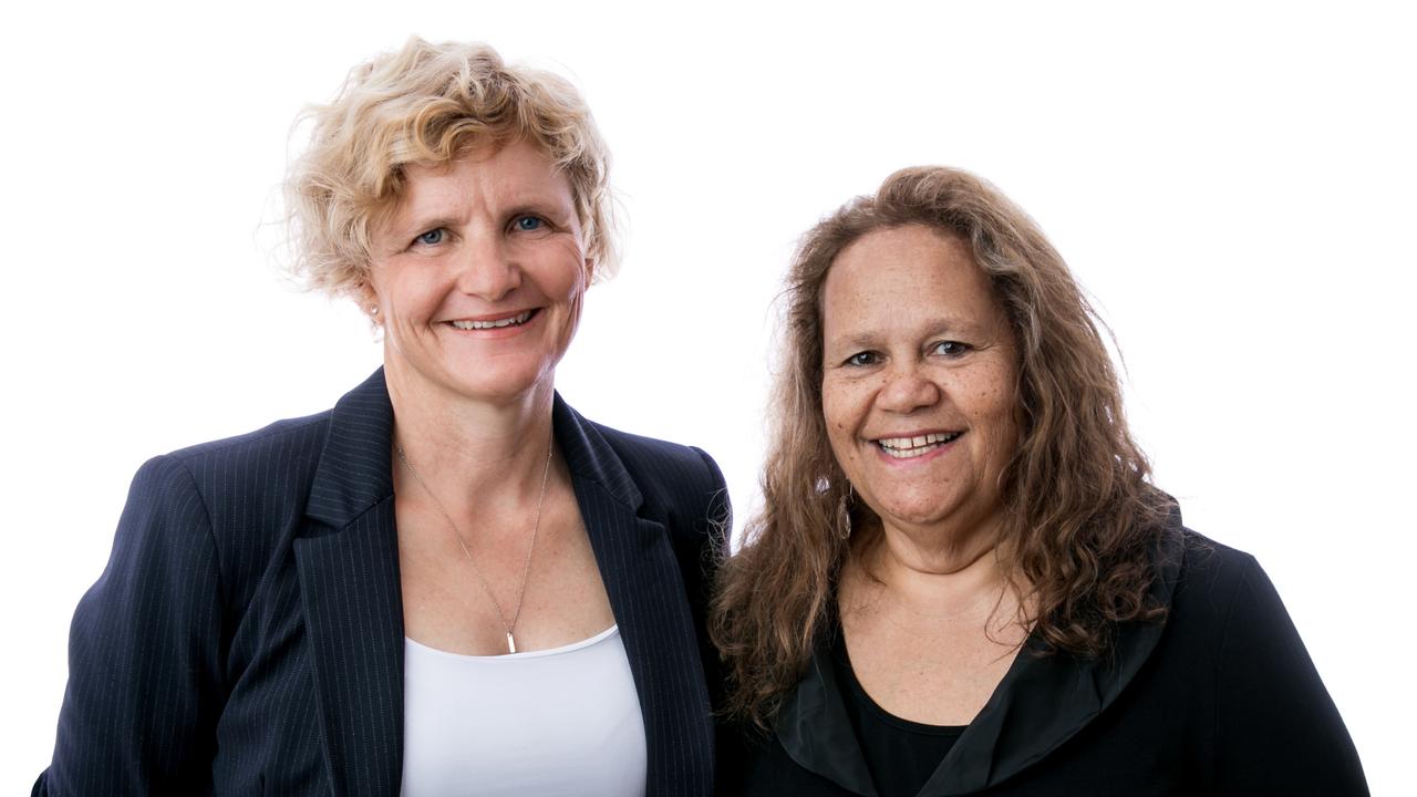 Evolve Communities co-directors Carla Rogers and Aunty Munya Andrews. Picture: Supplied