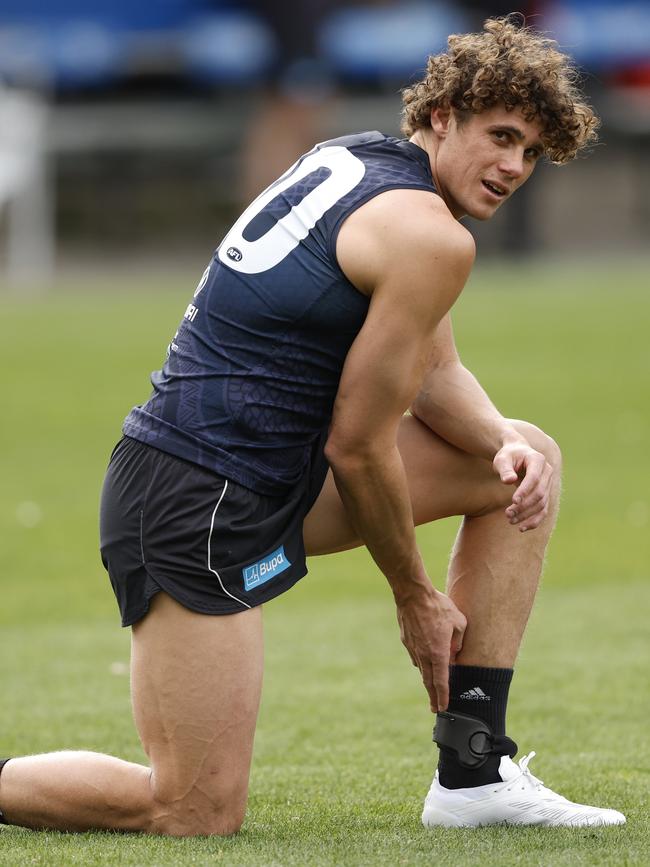 And Charlie Curnow will have minor surgery. Picture: Darrian Traynor/Getty Images