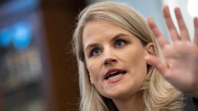 Former Facebook employee and whistleblower Frances Haugen could also appear before the Australian inquiry. Picture: AFP