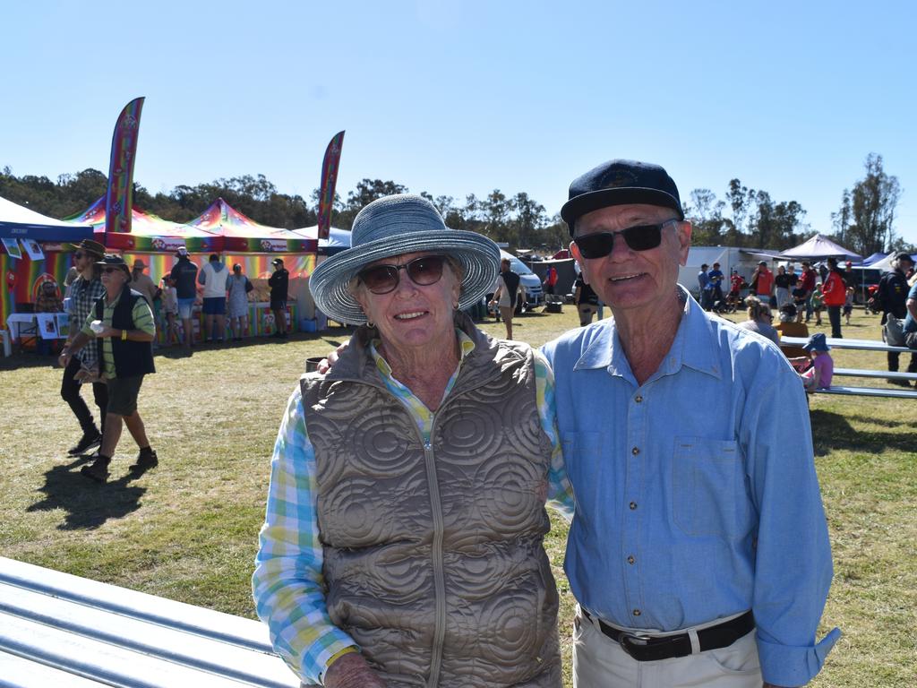 Roanne Dorries from Allora and Carl Roger-Jones from the Gold Coast (Photo: Michael Hudson / Warwick Daily News)