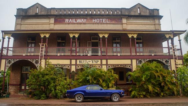 The Railway Hotel.