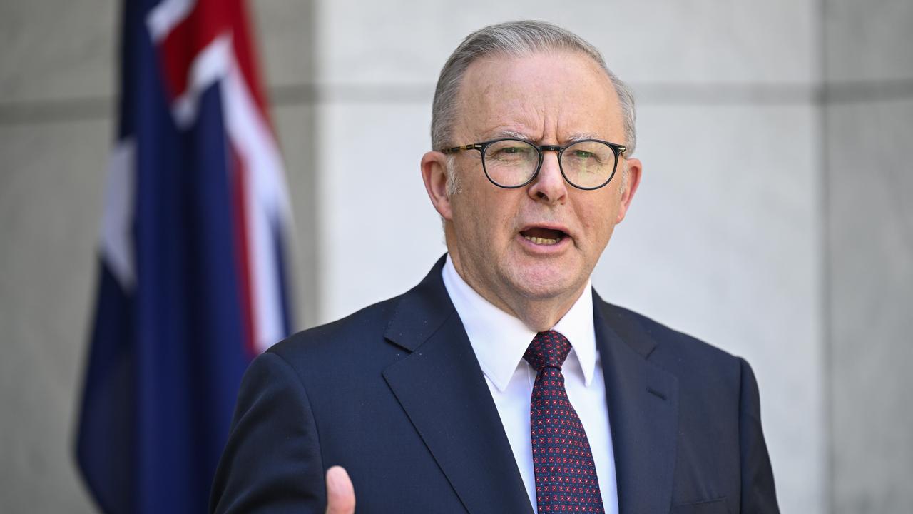 Prime Minister Anthony Albanese will vow to lock essential products in dozens of stores in remote communities to city prices. Picture: NewsWire / Martin Ollman