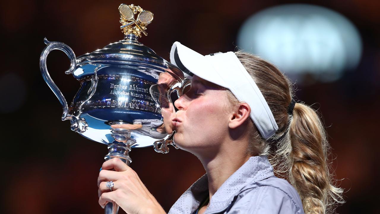 Caroline Wozniacki of Denmark will retire after the 2020 Australian Open. Picture: Clive Brunskill