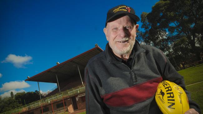 Colin ''Tiny'' Nelson was previously recognised with an Order of Australia Medal for his 50 years volunteer work at the Goodwood Saints.