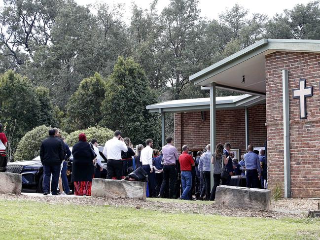 More than 700 attended the funeral service. Picture: NewsWire / John Appleyard