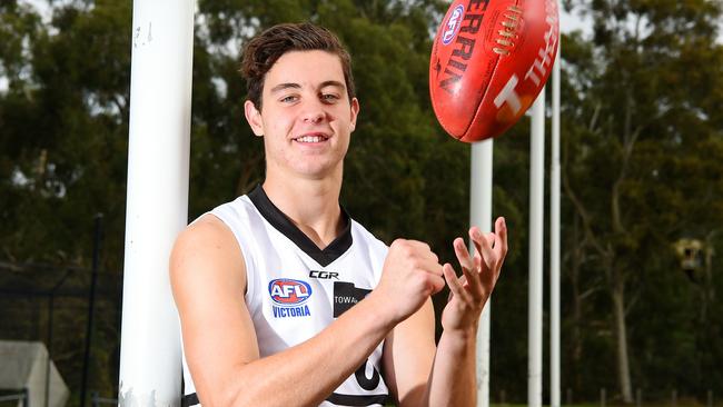 AFL draft prospect and Northern Knights captain Nick Coffield proving ...