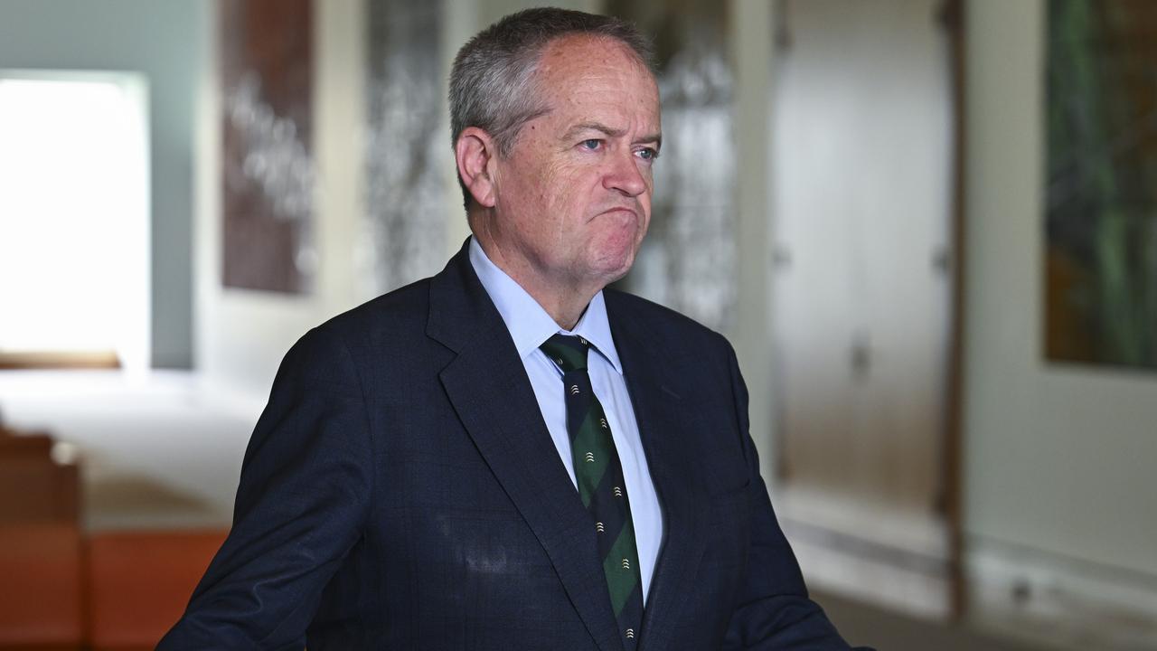 NDIS Minister Bill Shorten says cracking down on crooks has saved the NDIS hundreds of millions of dollars. Picture: Martin Ollman