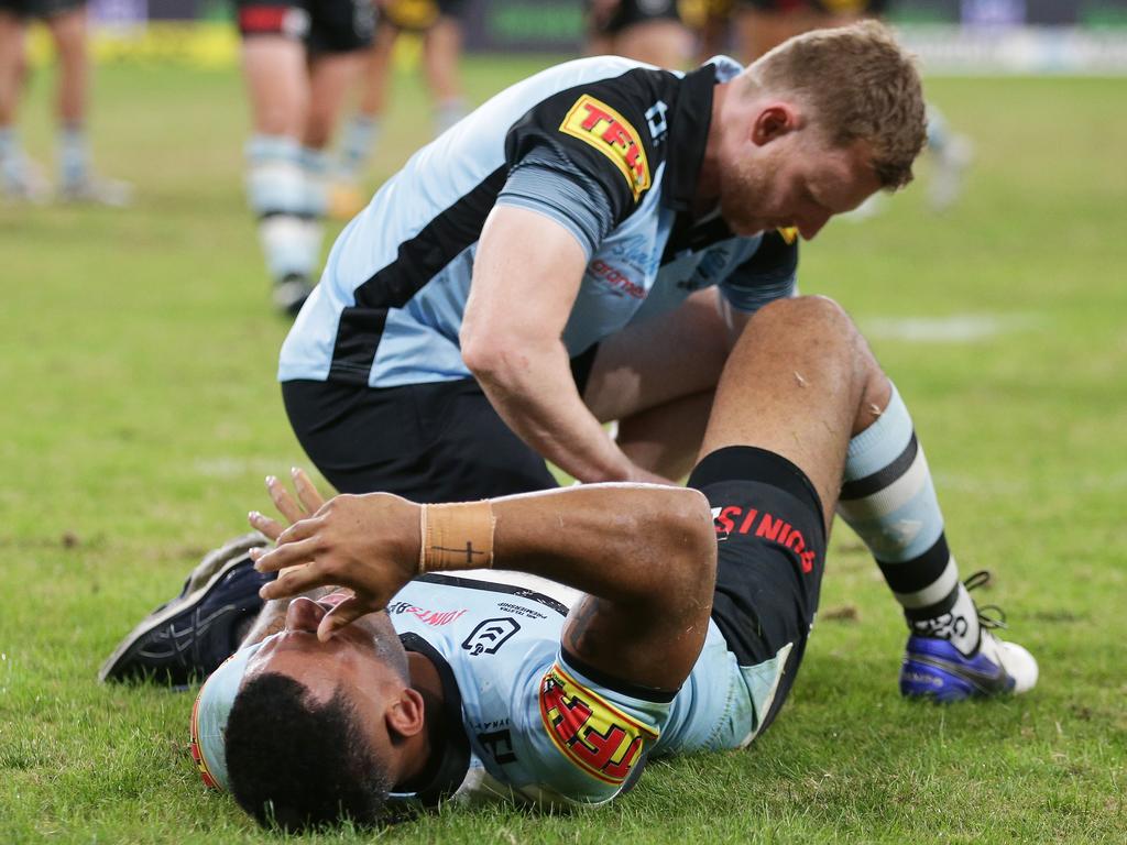 Sione Katoa of the Sharks.