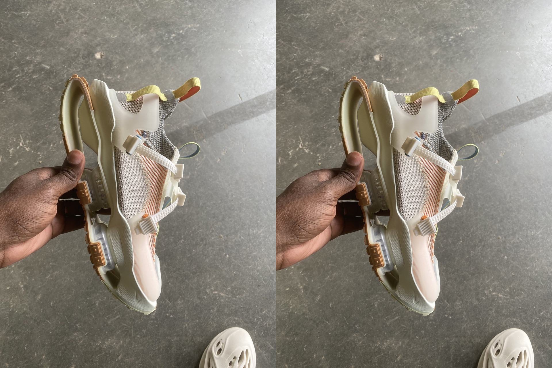 kanye west holy water shoes