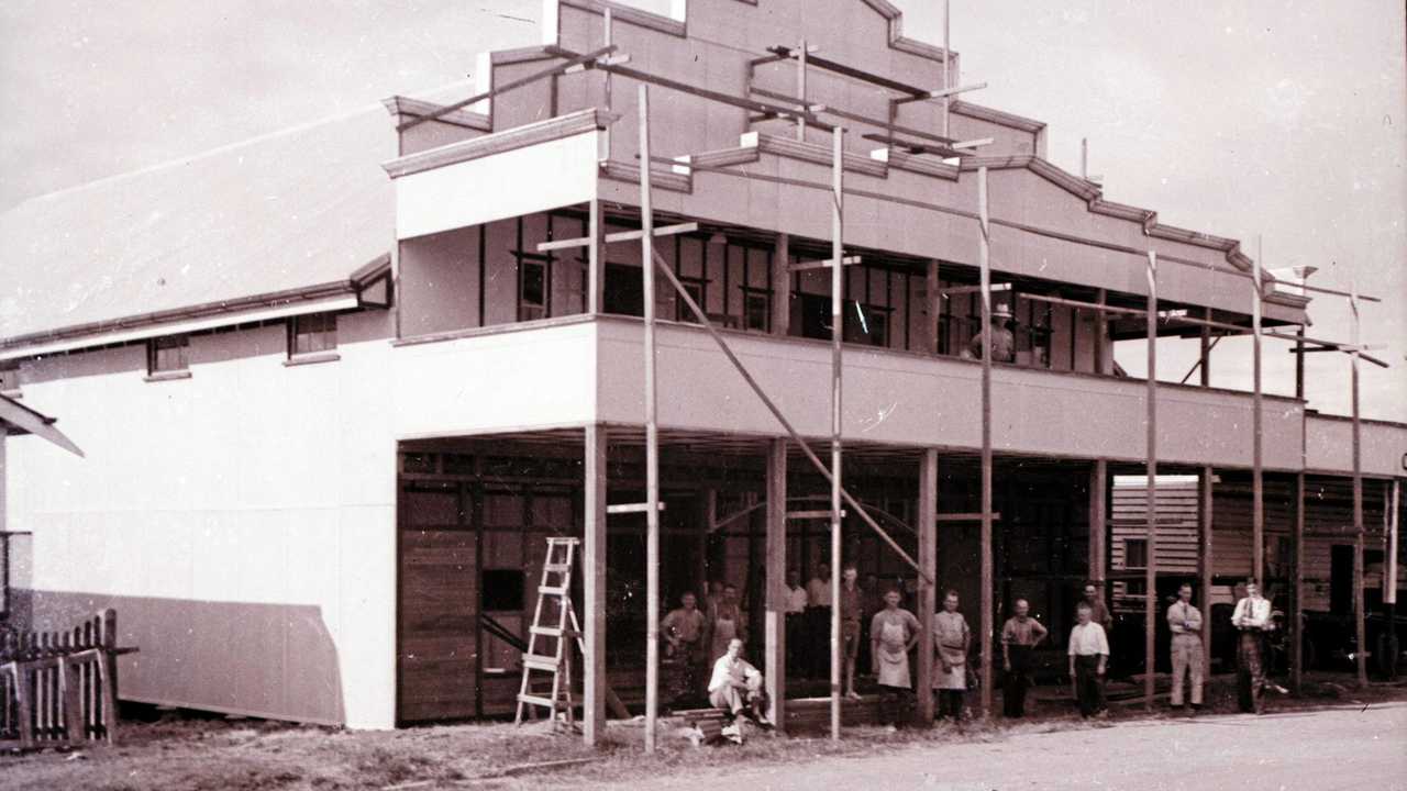 UNDER CONSTRUCTION: The Jubilee Theatre was designed by John Walters and built in 1935. Picture: Contributed