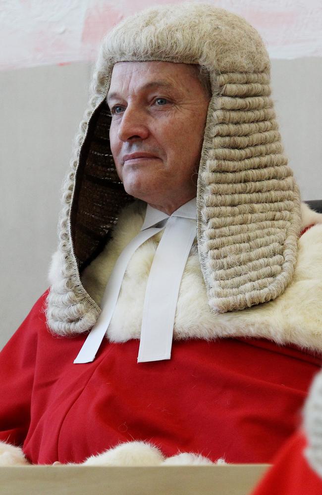 QLD Judge Justice Peter Applegarth.