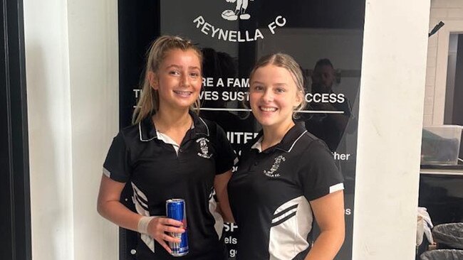 Reynella's Mia Brennan (left) has been a standout for the Wineflies. Picture: Supplied