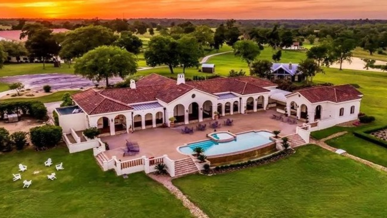 Drake’s 313-acre ranch in Washington, Texas. Picture: Realtor