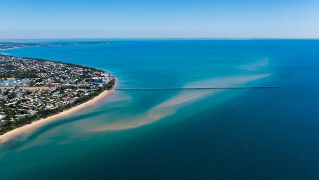 Urangan Pier, Hervey Bay, Fraser Coast, Aerial