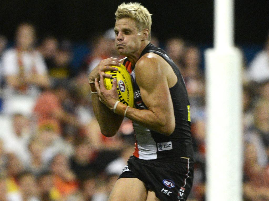 Nick Riewoldt was one player Kennedy tried to emulate. Picture: AAP Image/Dave Hunt