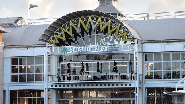 Views of the Sunshine Plaza shopping centre.