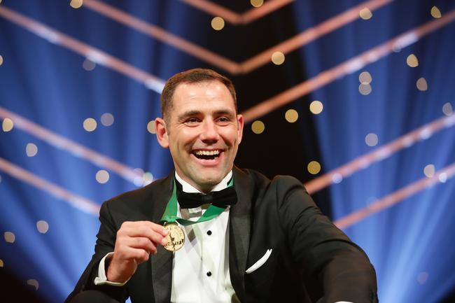 Cameron Smith wins his second Dally M medal.