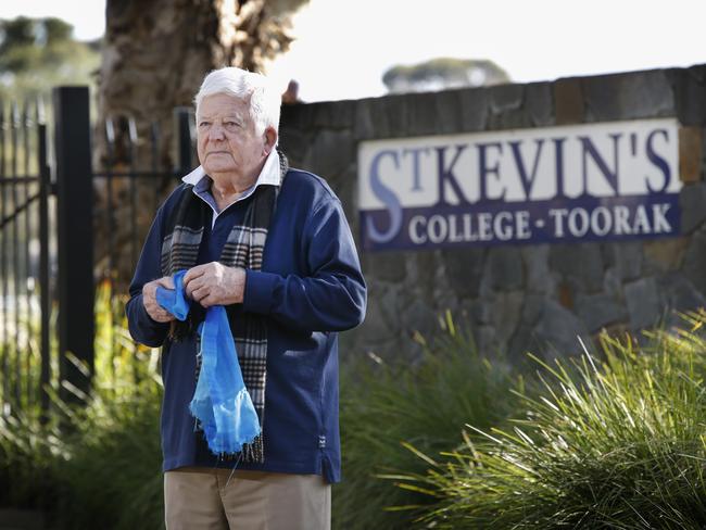 Child abuse survivor Roger Kenna launched a million-dollar claim against St Kevin’s College in 2020 after he claims he was abused by Christian Brother Anthony Keenan. Picture: David Caird