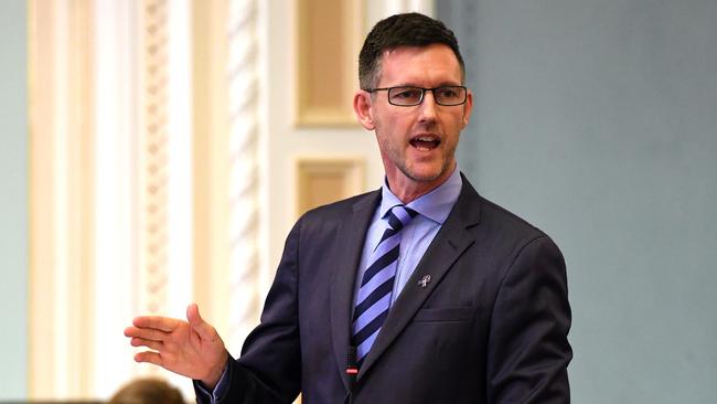 Queensland Minister for Main Roads, Road Safety and Ports of Queensland Mark Bailey. (AAP Image/Dan Peled)