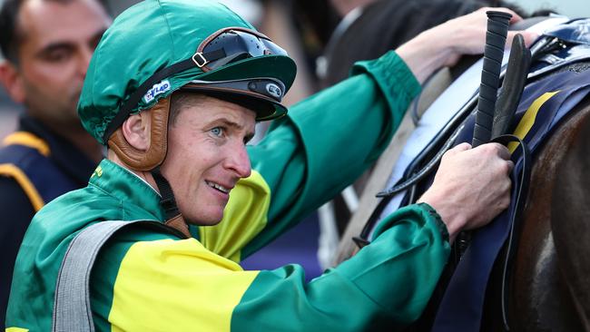 Despite spending more time overseas, James McDonald says winning the jockey title is still a priority. Picture: Jeremy Ng/Getty Images